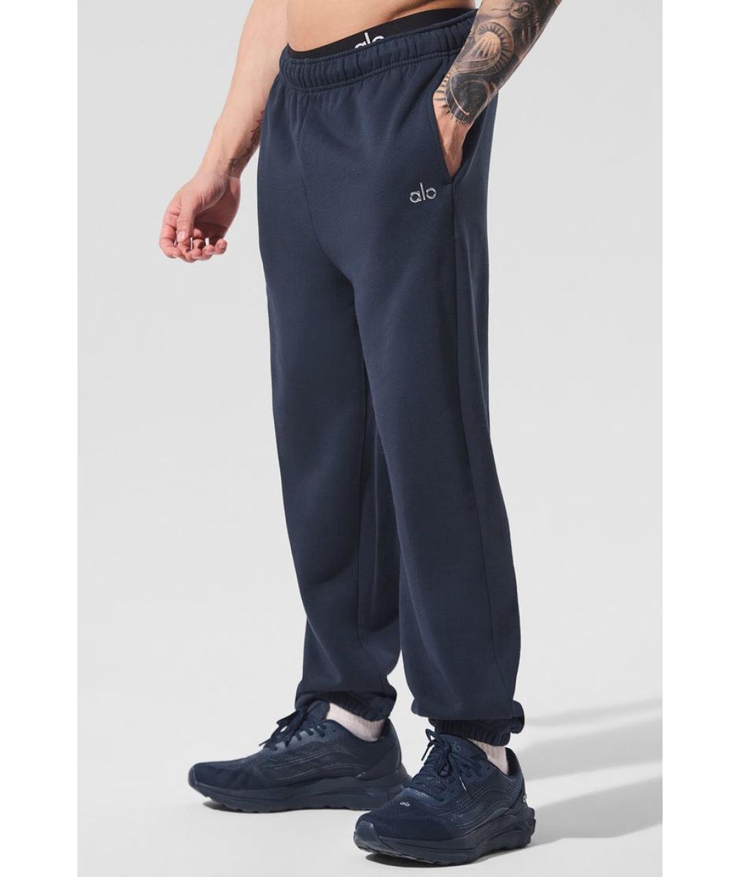 ALO YOGA Темно-синий полиэстеровый спортивный костюм, фото 2