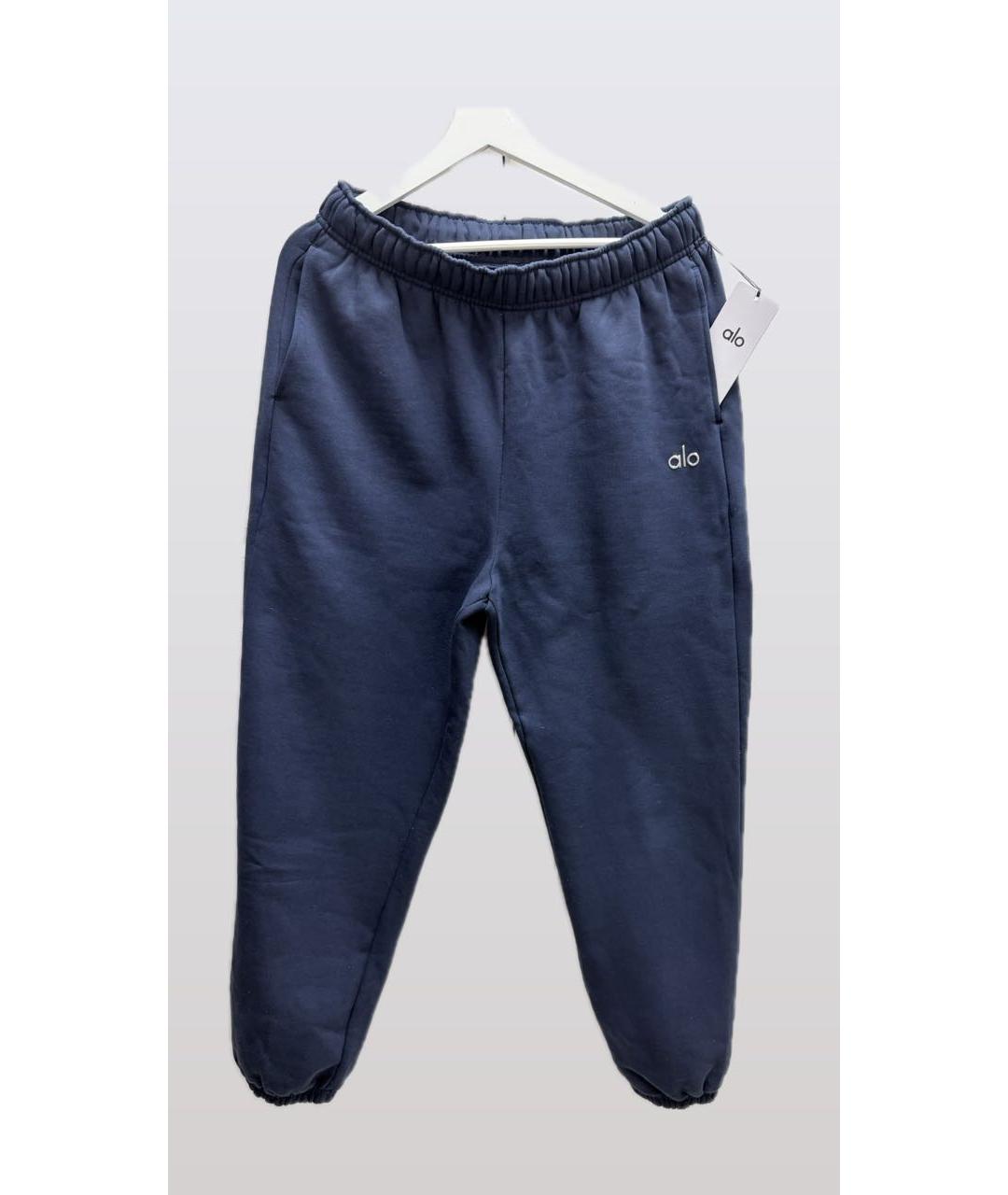 ALO YOGA Темно-синий полиэстеровый спортивный костюм, фото 7