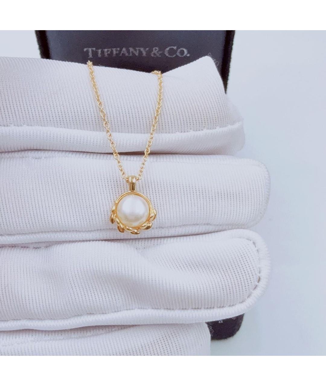 TIFFANY&CO Желтое колье из желтого золота, фото 8