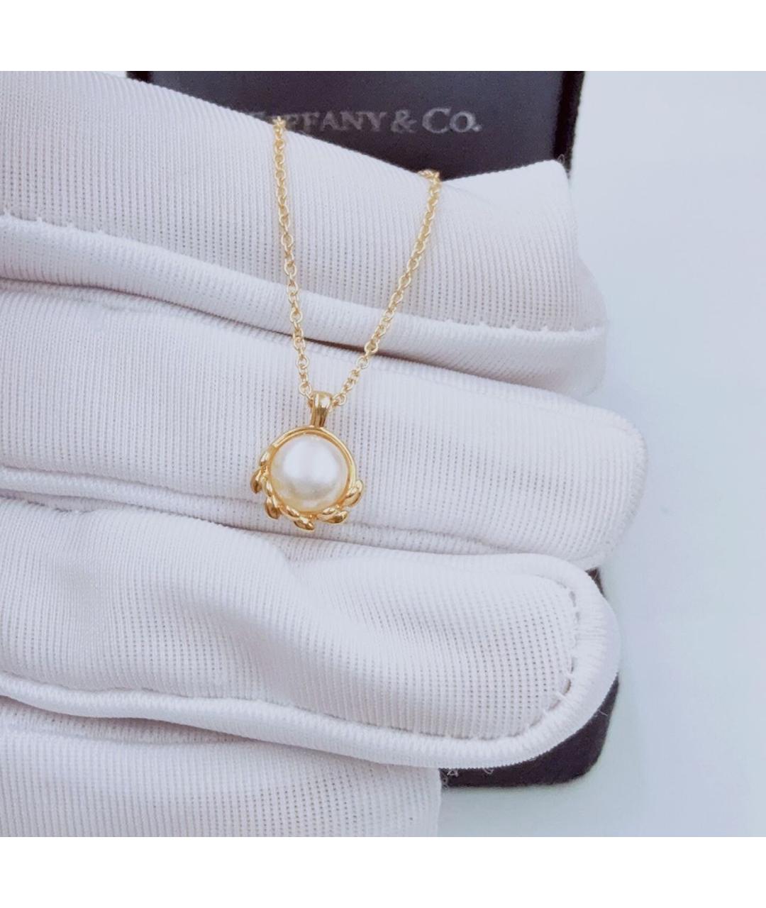 TIFFANY&CO Желтое колье из желтого золота, фото 4