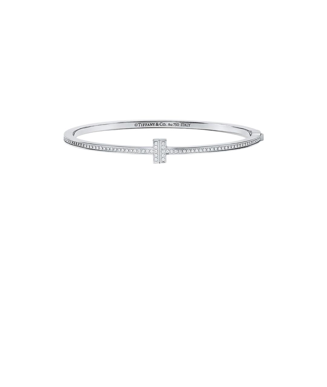 TIFFANY&CO Серебрянный браслет из белого золота, фото 6