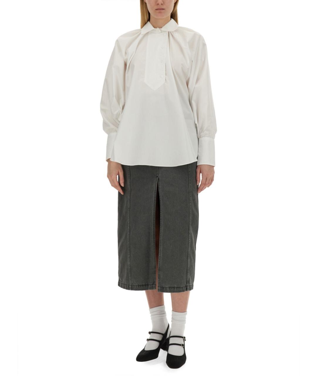 PATOU Белая хлопковая рубашка, фото 2