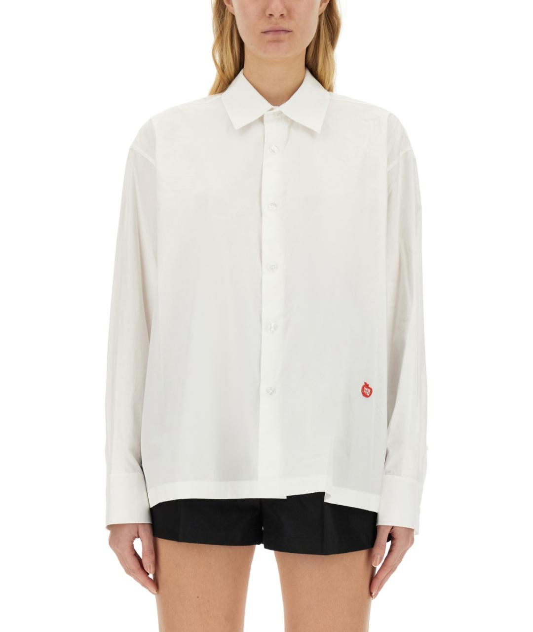 ALEXANDER WANG Белая хлопковая рубашка, фото 2