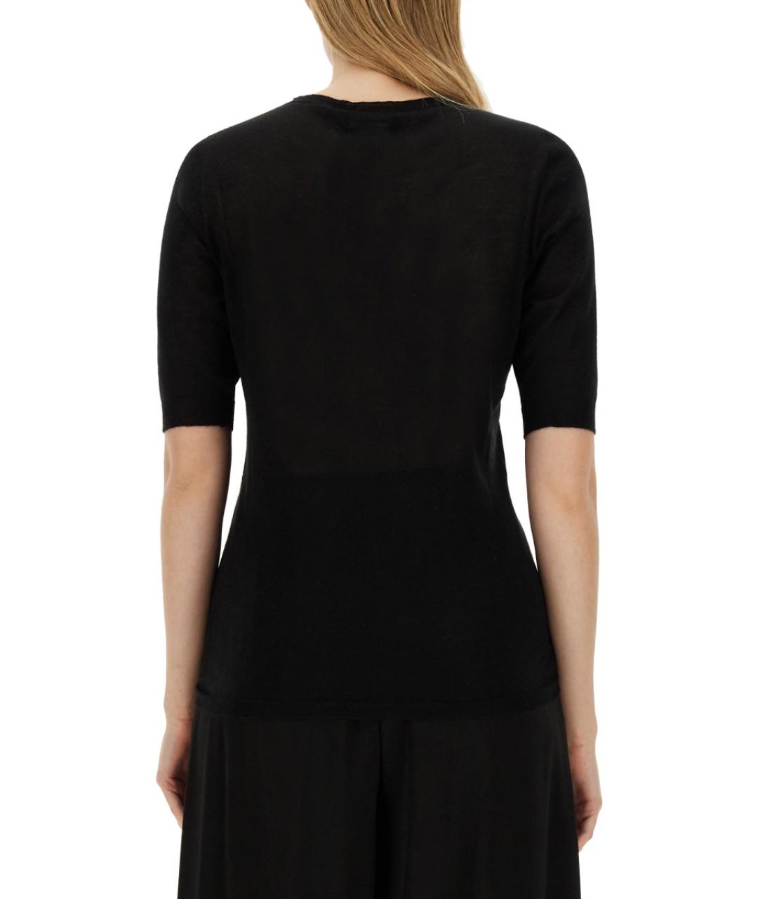 FABIANA FILIPPI Черный кашемировый джемпер / свитер, фото 3