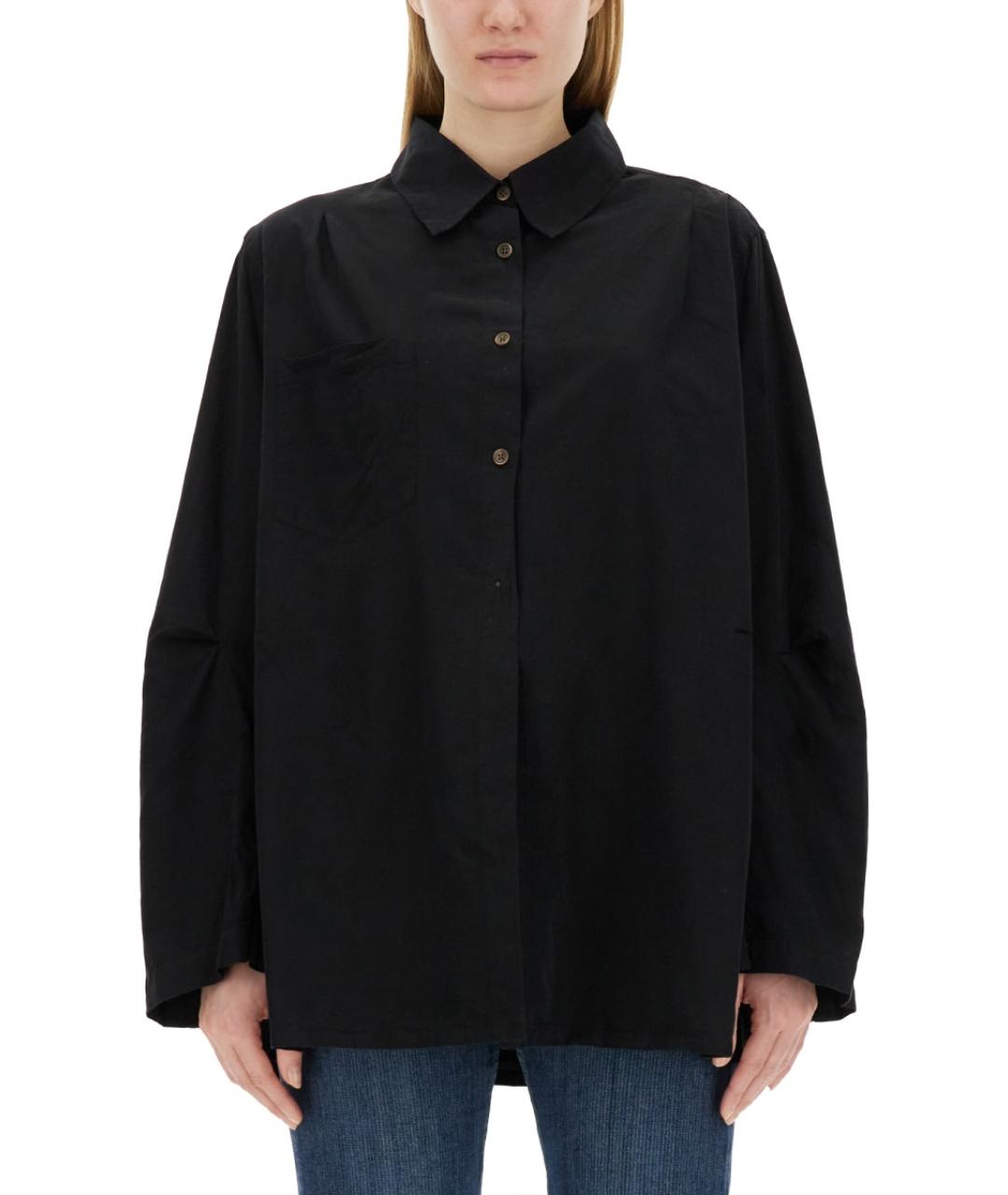 OUR LEGACY Черная хлопковая рубашка, фото 5