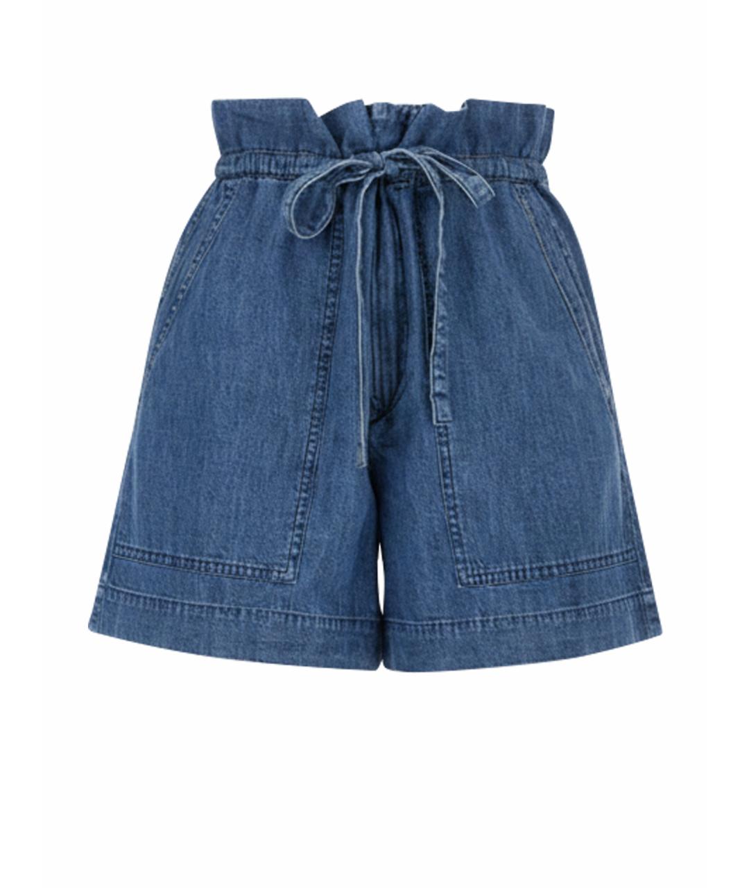 ISABEL MARANT ETOILE Синие хлопковые шорты, фото 1