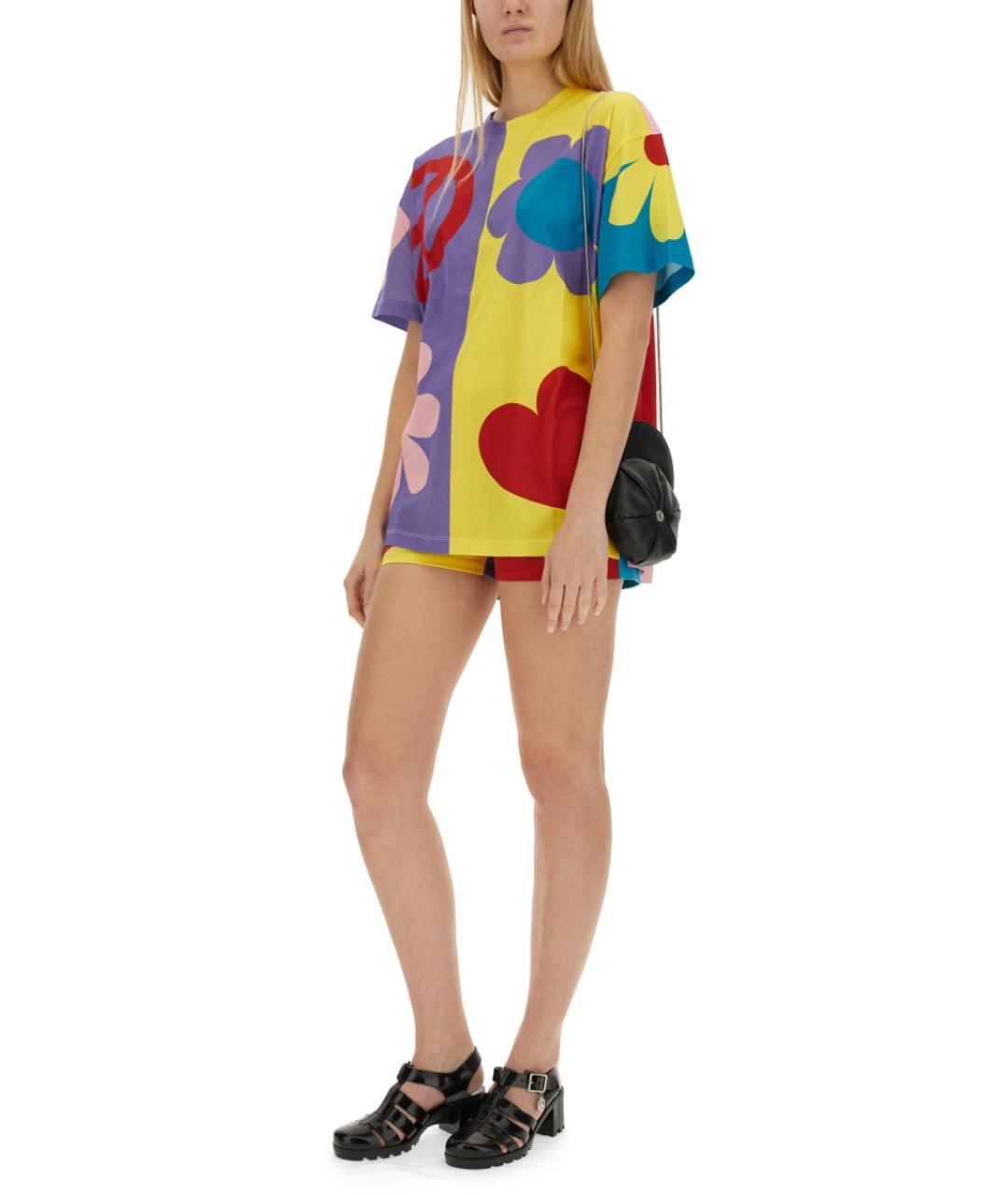 MOSCHINO JEANS Мульти полиамидовые шорты, фото 2