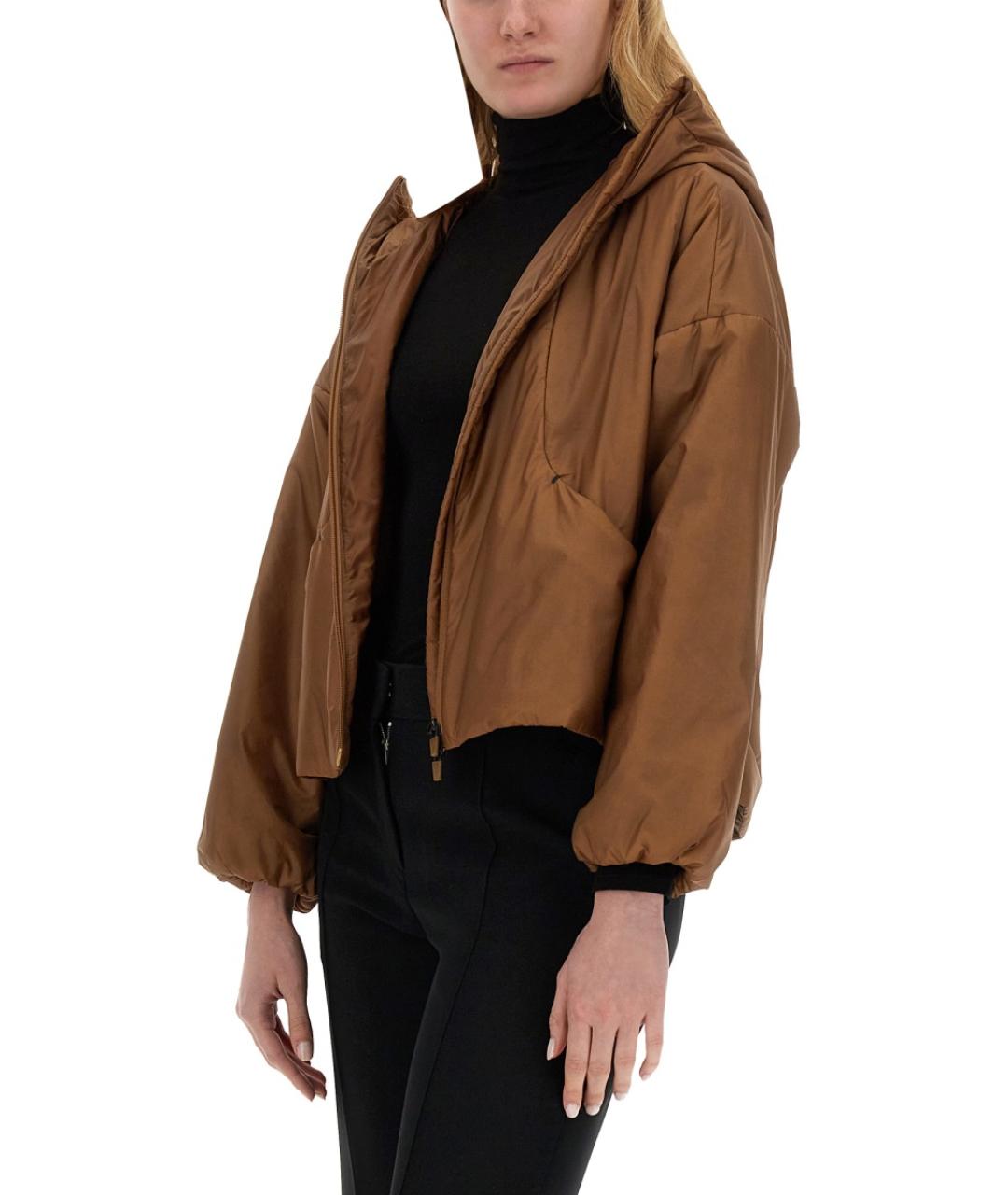 HERNO Бежевая полиамидовая куртка, фото 4