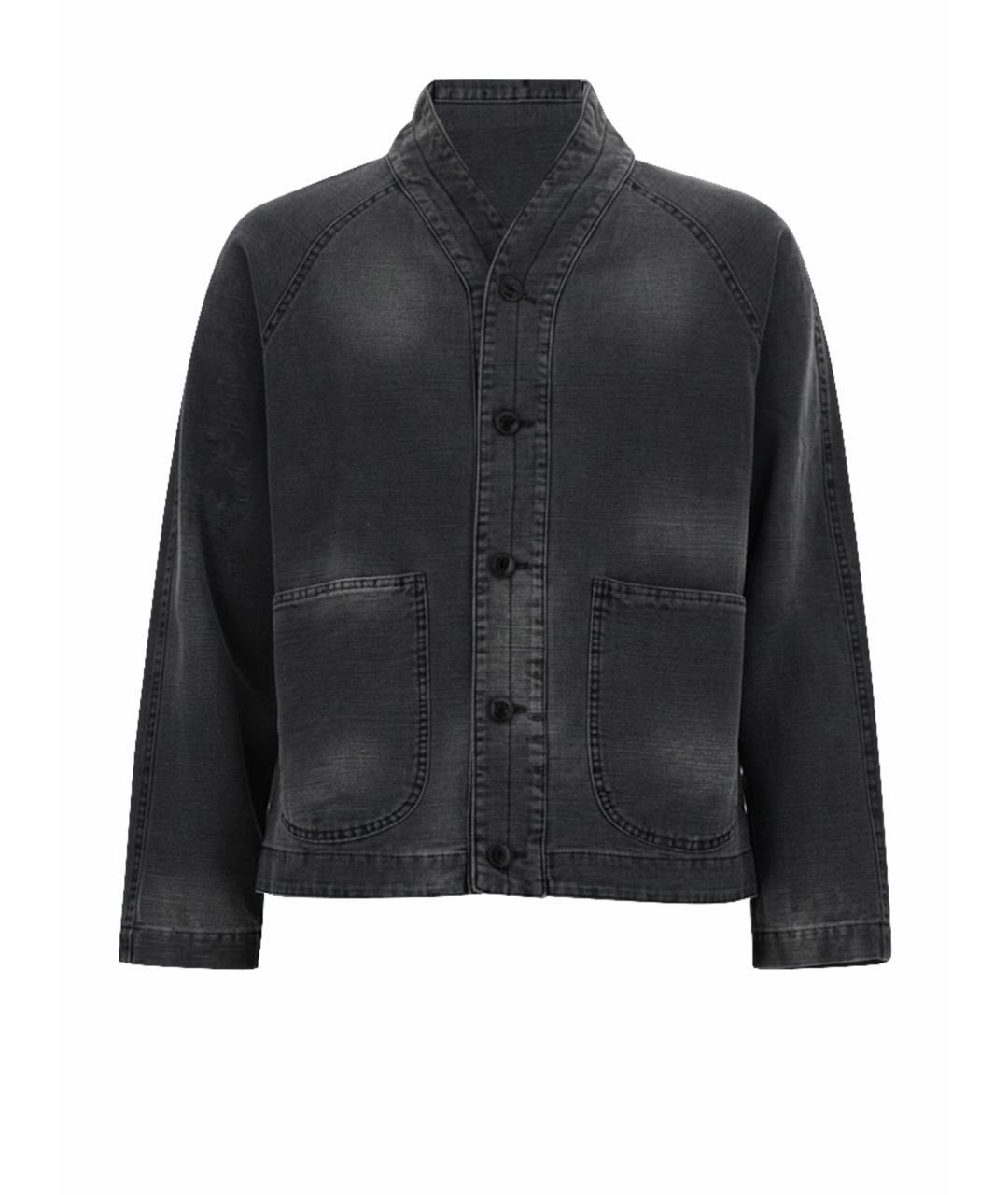 YMC Черная хлопковая куртка, фото 1