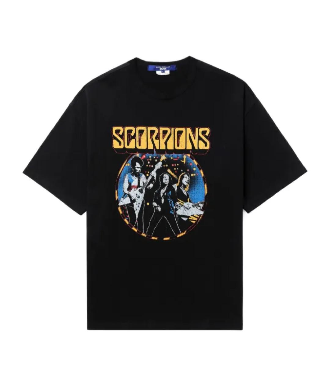 JUNYA WATANABE Черная хлопковая футболка, фото 1