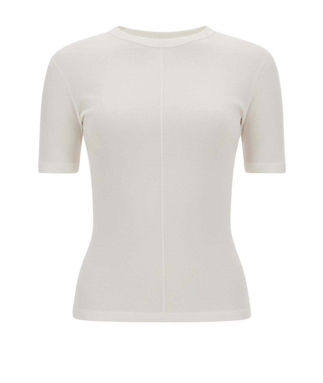 Y-3 Белая хлопковая футболка, фото 1