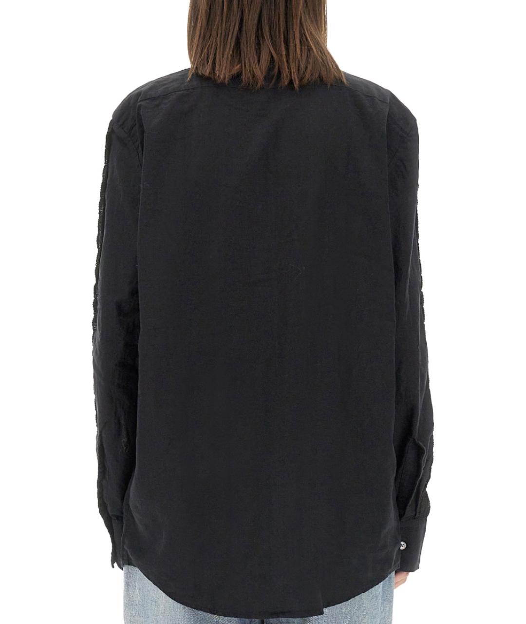 OUR LEGACY Черная льняная рубашка, фото 3