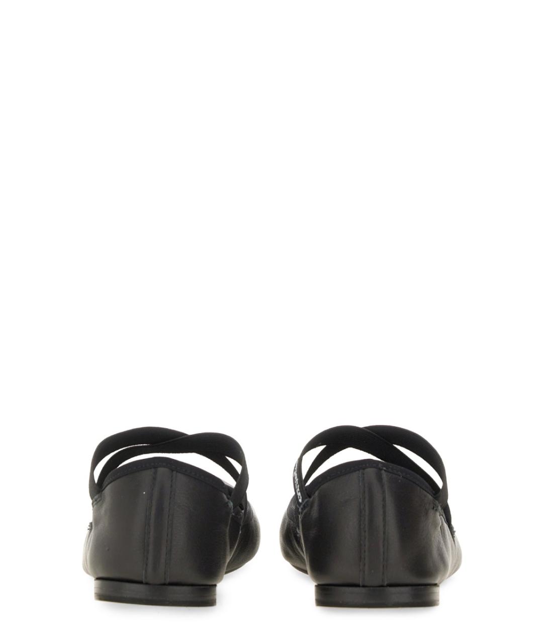 REPETTO Черные кожаные балетки, фото 3