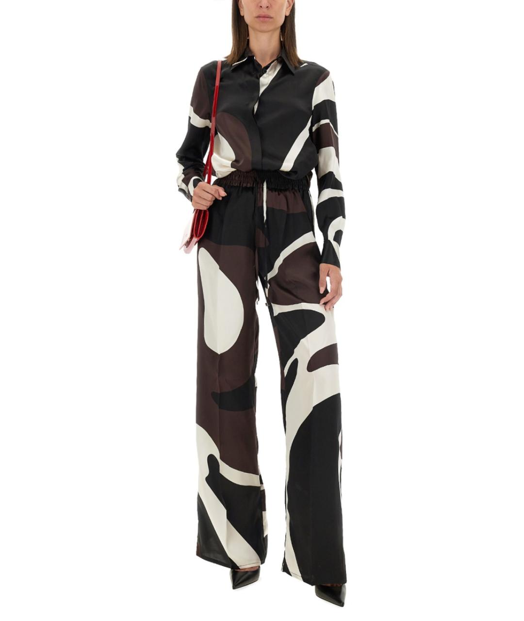 KITON Коричневая шелковая рубашка, фото 2