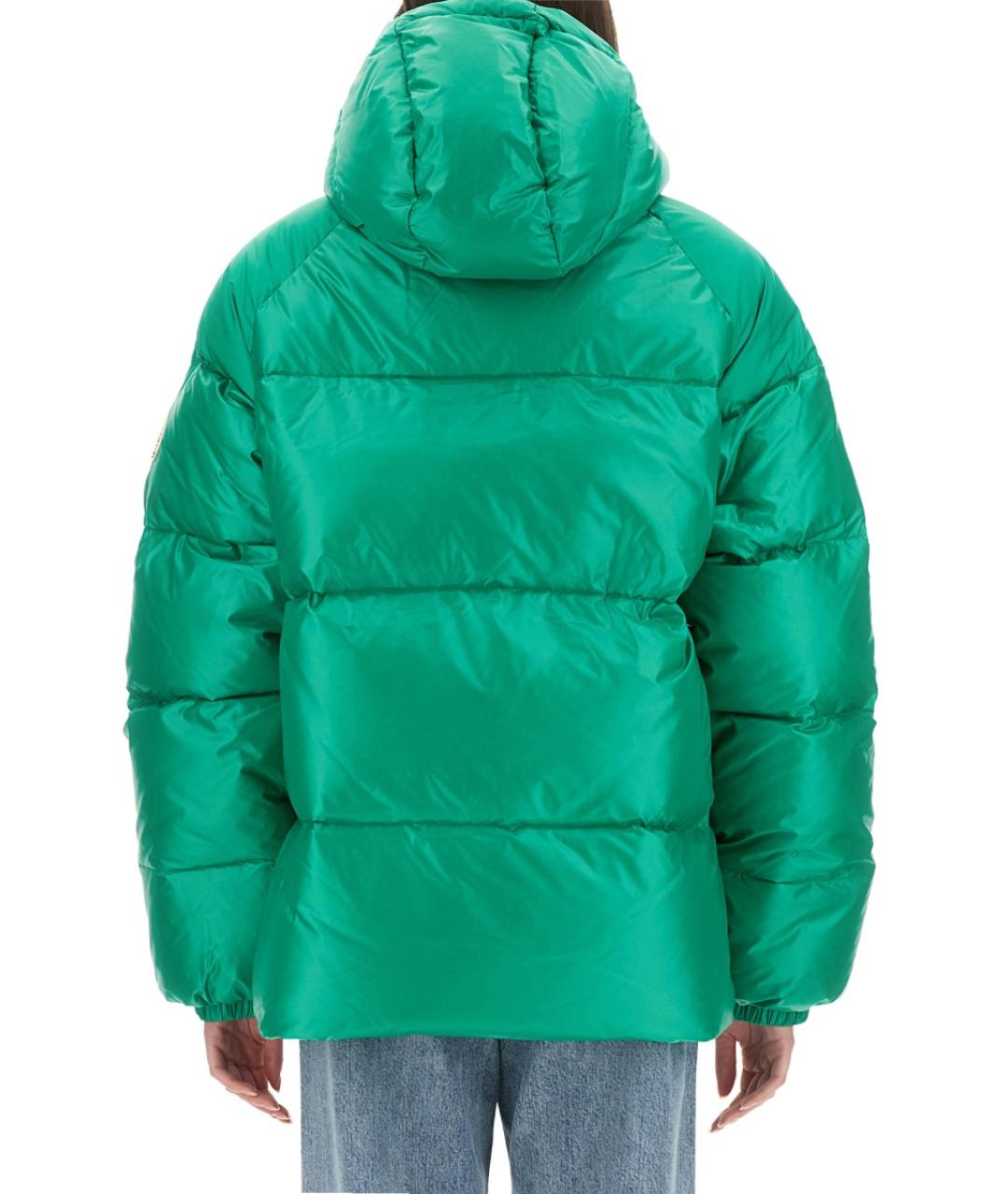 PYRENEX Зеленая полиамидовая куртка, фото 4