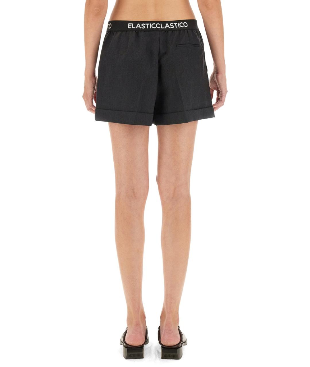 MOSCHINO Серые шерстяные шорты, фото 3