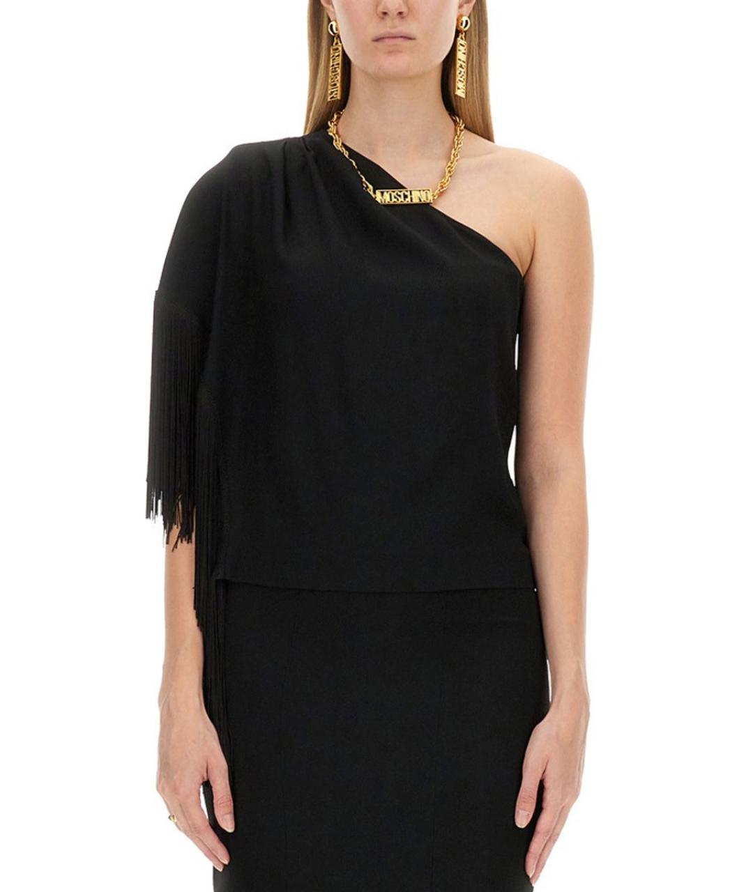 MOSCHINO Черная блузы, фото 5