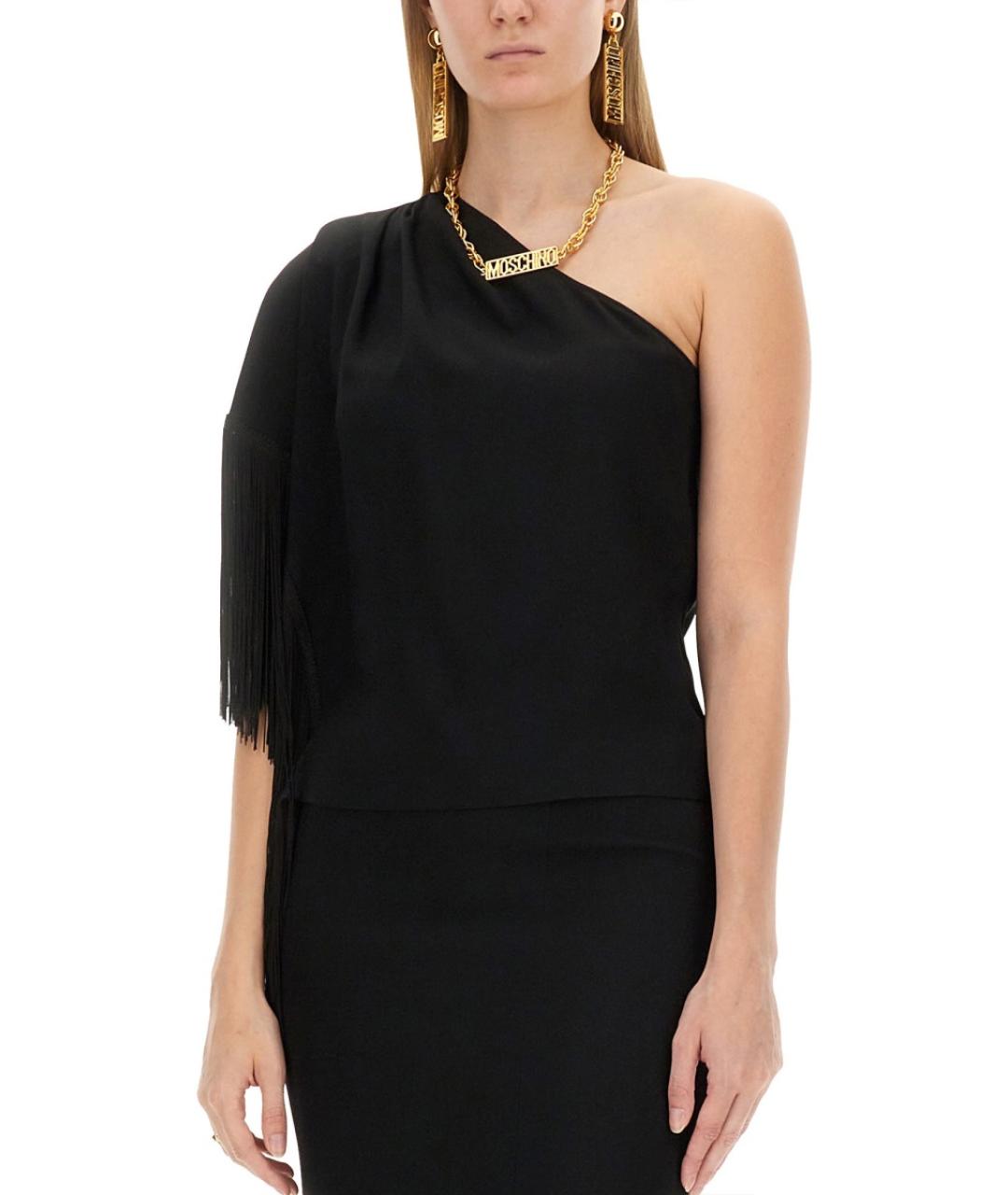 MOSCHINO Черная блузы, фото 4