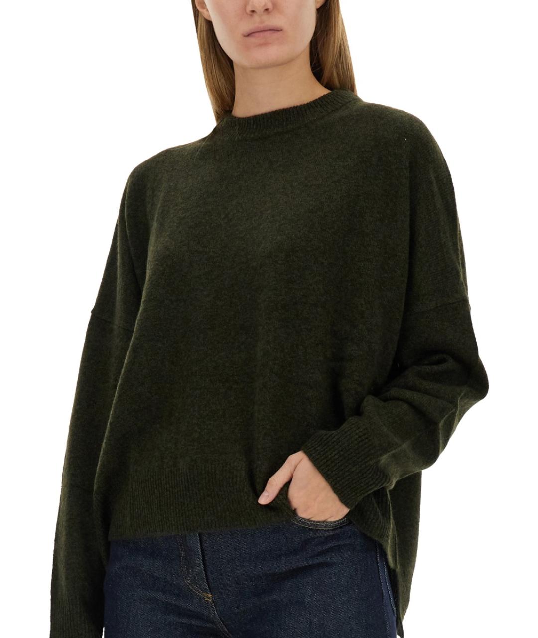 ASPESI Зеленый шерстяной джемпер / свитер, фото 4