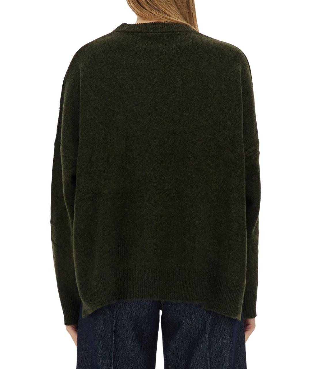 ASPESI Зеленый шерстяной джемпер / свитер, фото 3