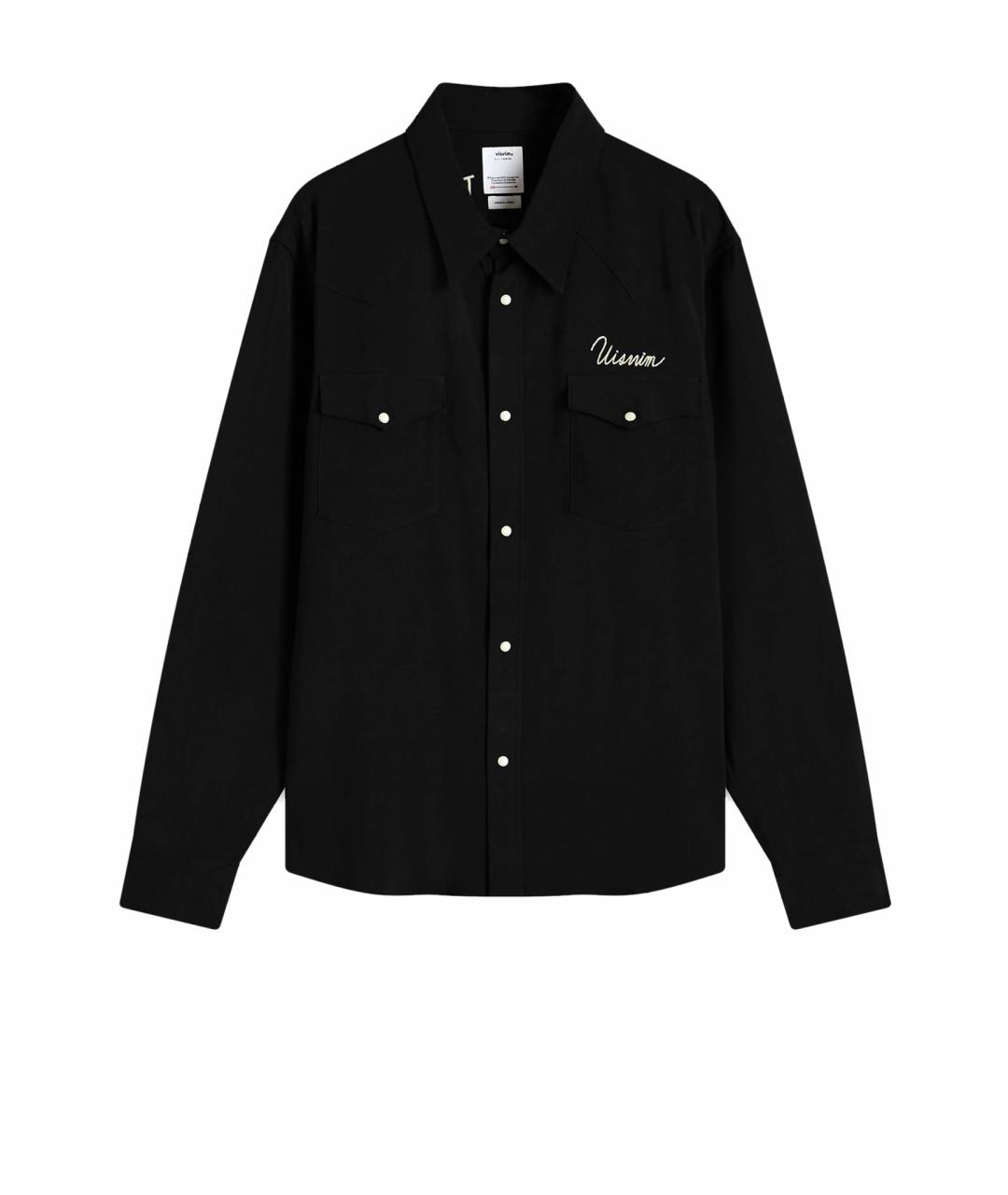 VISVIM Черная кэжуал рубашка, фото 1