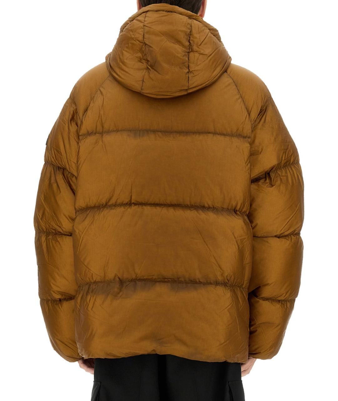 PYRENEX Коричневый полиамидовый пуховик, фото 3