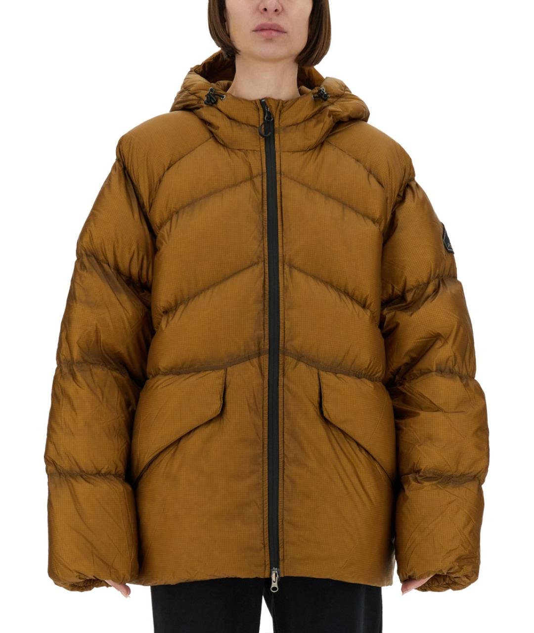 PYRENEX Коричневый полиамидовый пуховик, фото 9