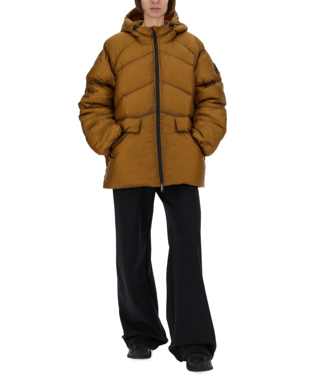 PYRENEX Коричневый полиамидовый пуховик, фото 8