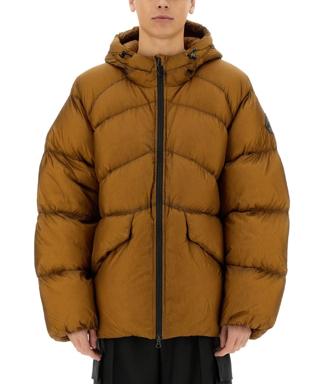 PYRENEX Коричневый полиамидовый пуховик, фото 6