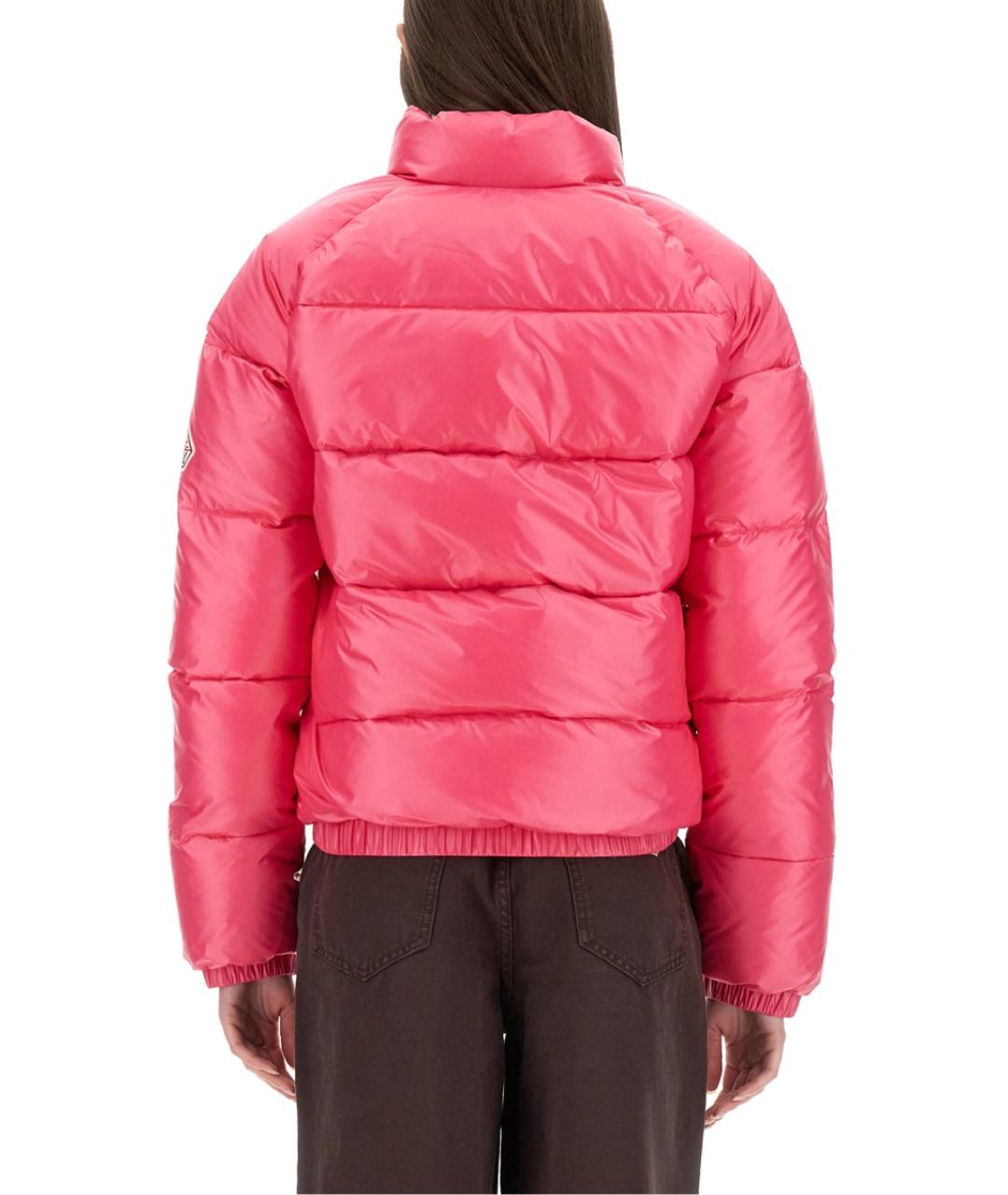 PYRENEX Розовый полиамидовый пуховик, фото 4