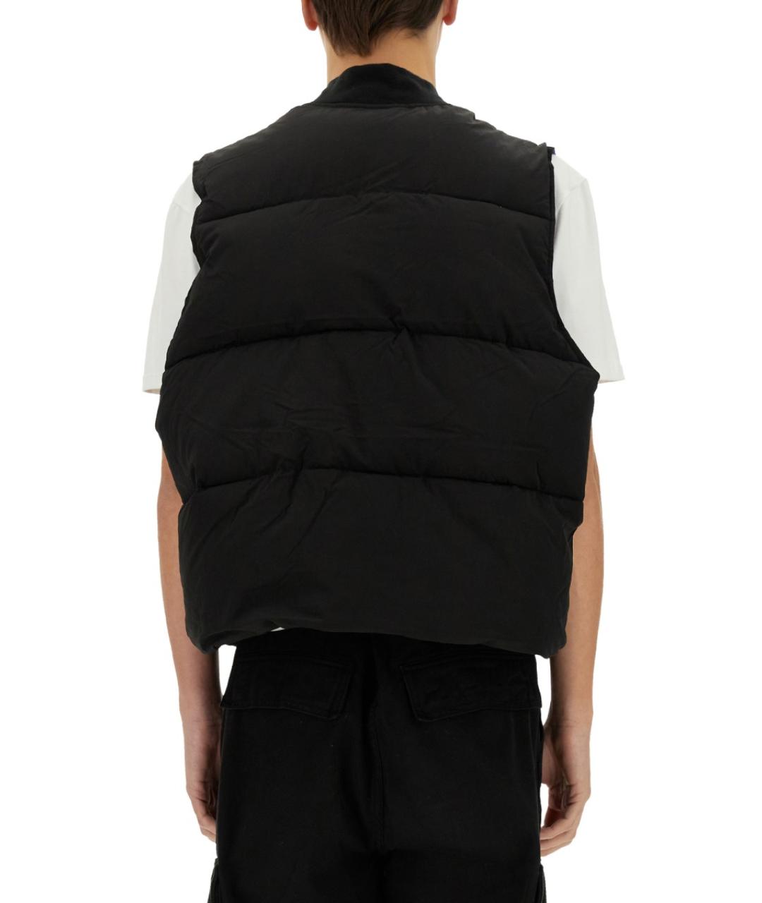 ALPHA INDUSTRIES Черный полиамидовый жилет, фото 3
