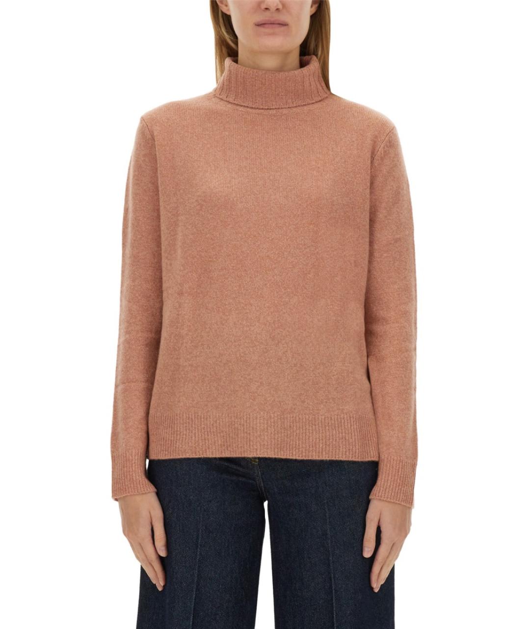 ASPESI Розовый шерстяной джемпер / свитер, фото 5