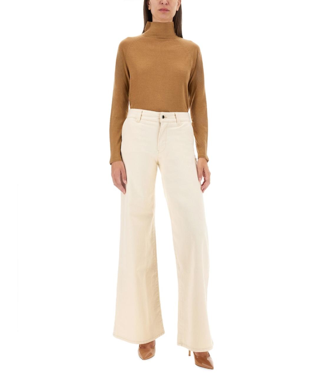 KITON Коричневый кашемировый джемпер / свитер, фото 2