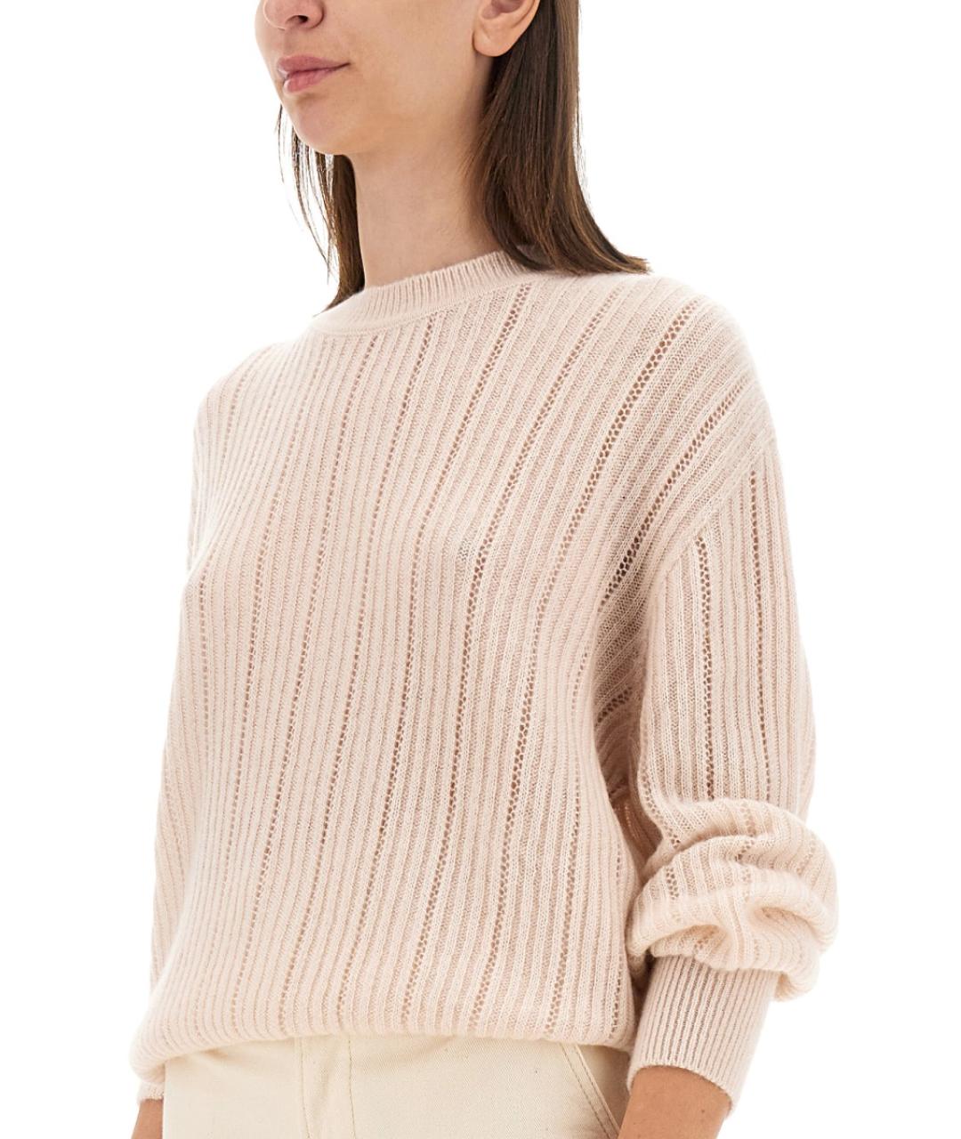 KITON Бежевый кашемировый джемпер / свитер, фото 4