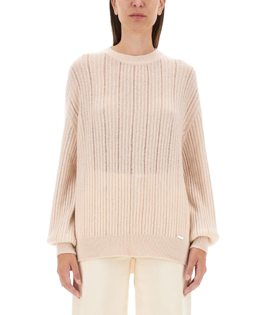 KITON Бежевый кашемировый джемпер / свитер, фото 5