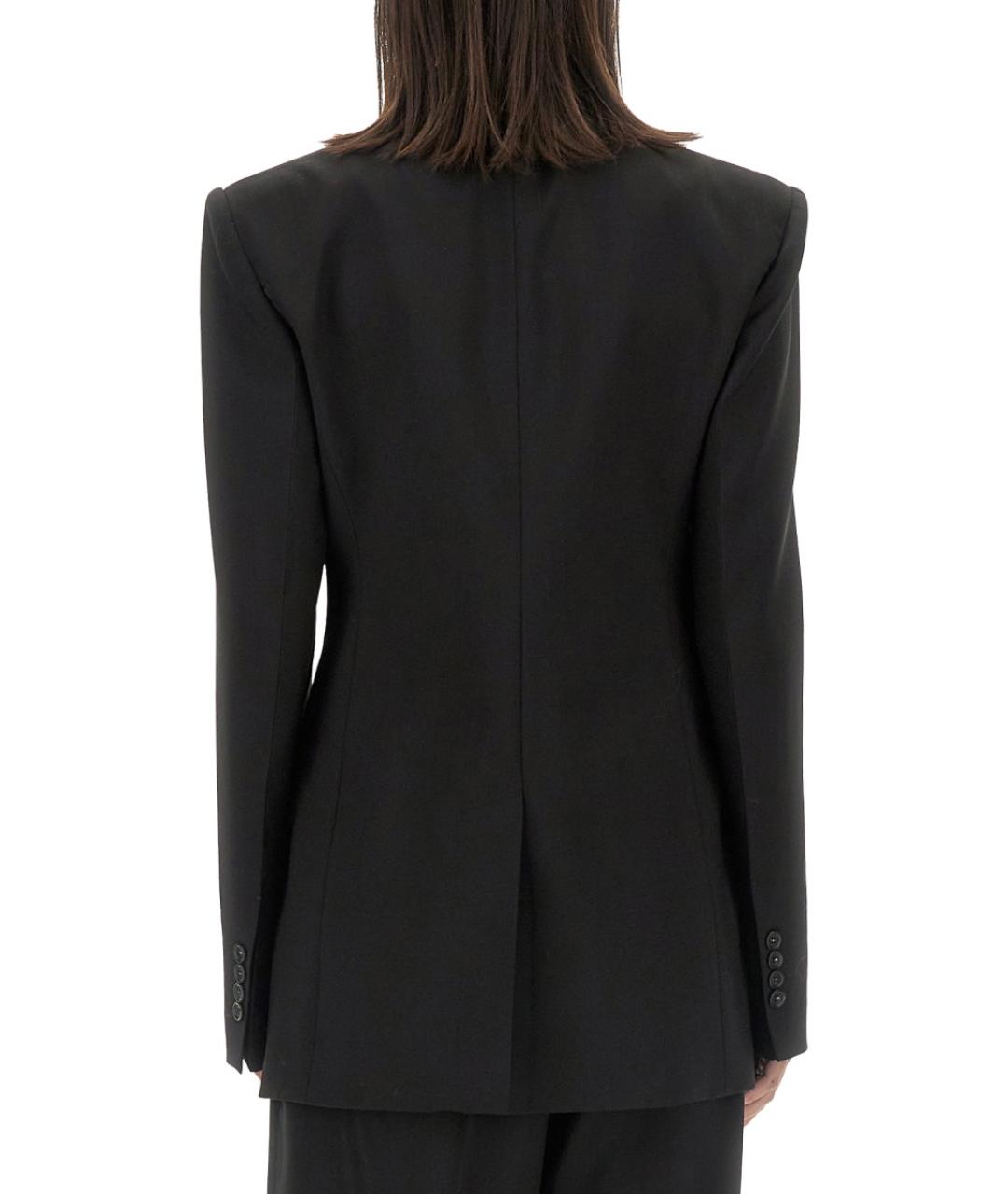 SPORTMAX Черный шерстяной жакет/пиджак, фото 3