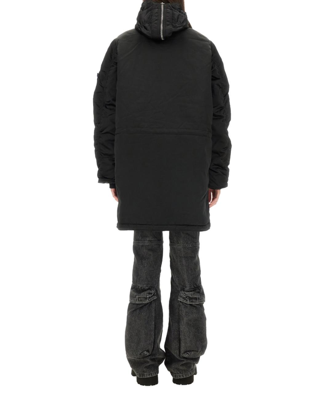 ALPHA INDUSTRIES Черная полиамидовая куртка, фото 6