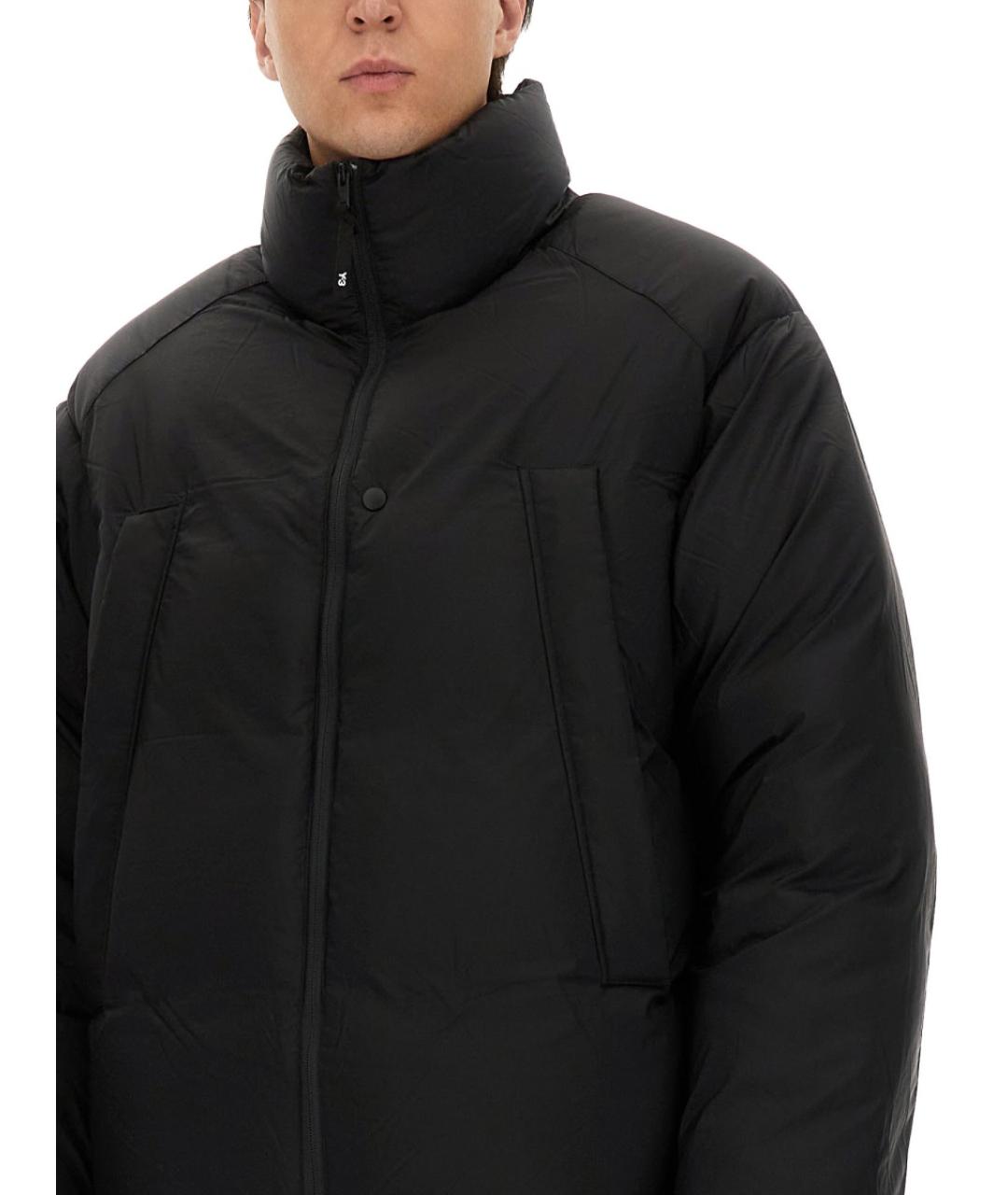 Y-3 Черная полиамидовая куртка, фото 4