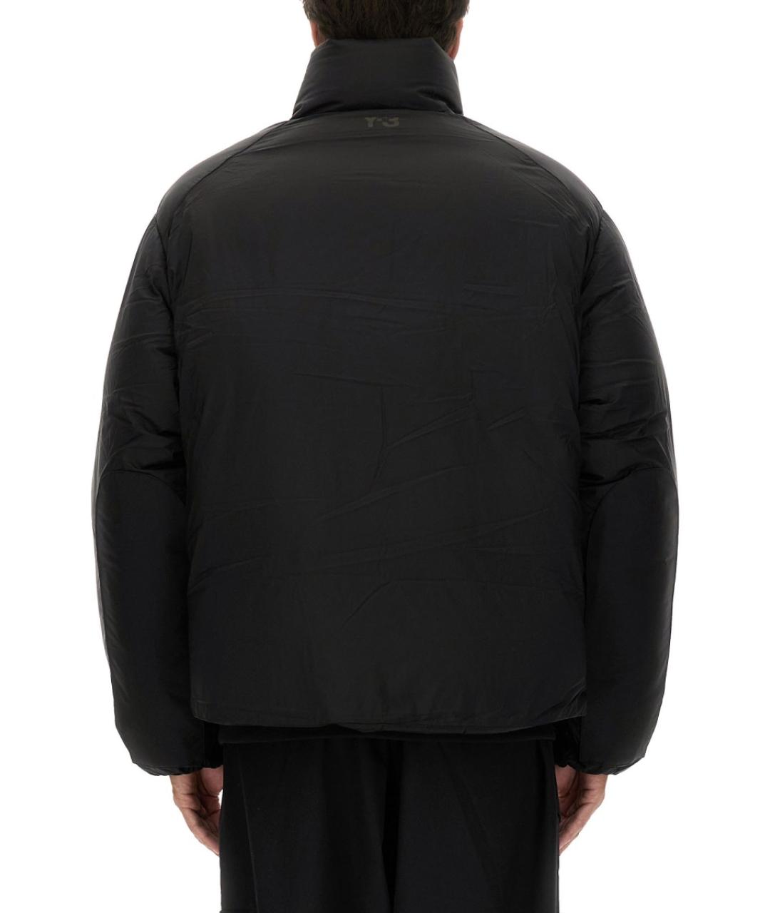 Y-3 Черная полиамидовая куртка, фото 3