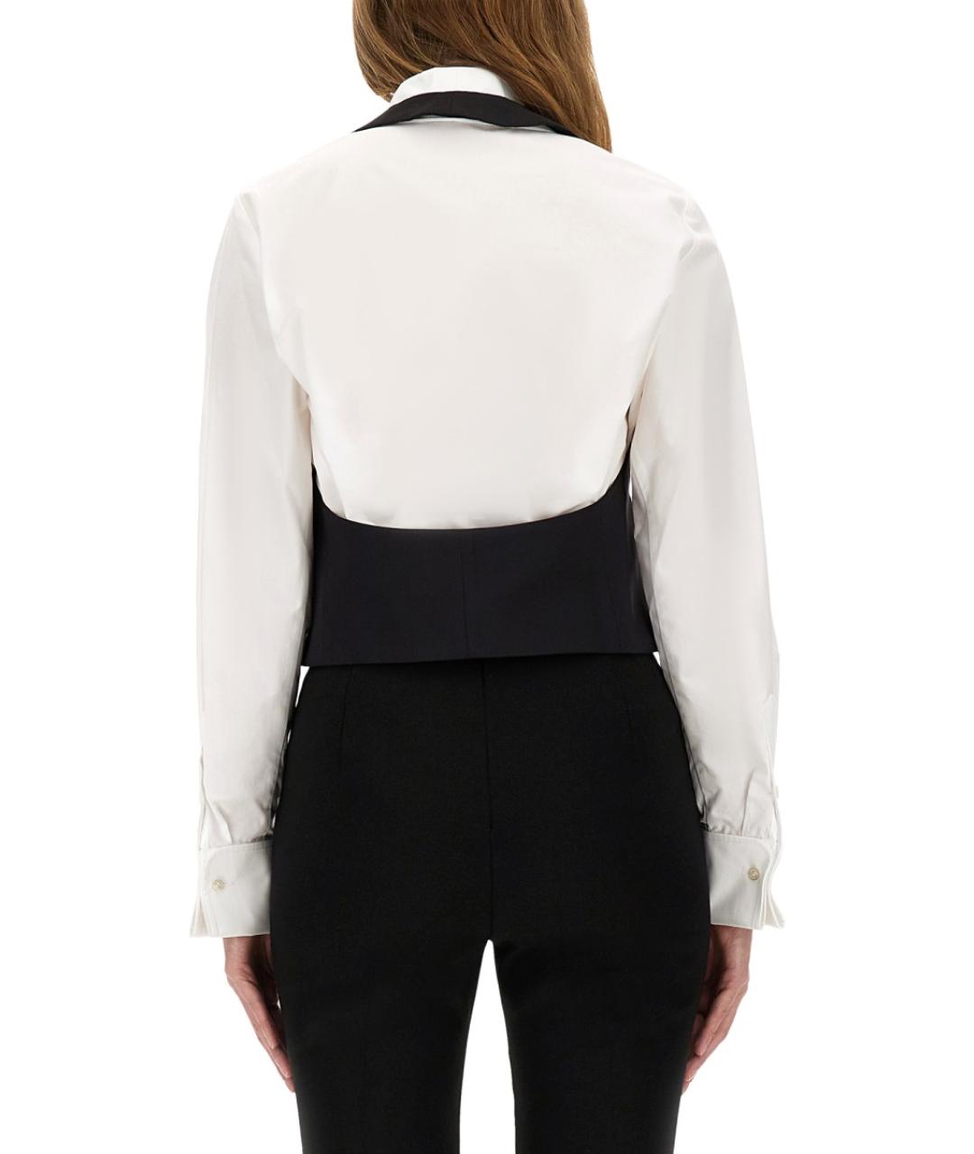 NINA RICCI Черный хлопковый жилет, фото 3