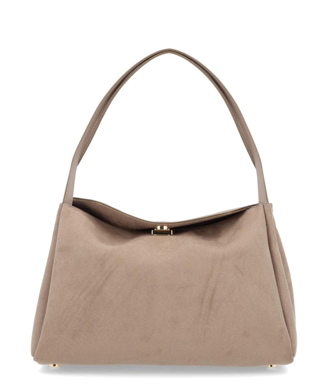 THEMOIRE Бежевая синтетическая сумка через плечо, фото 1