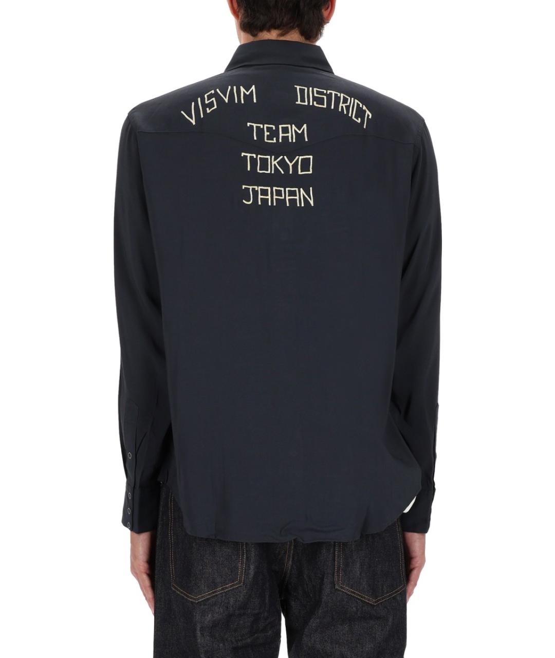 VISVIM Черная кэжуал рубашка, фото 3