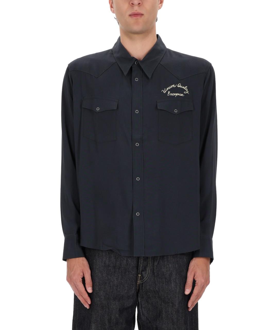 VISVIM Черная кэжуал рубашка, фото 4