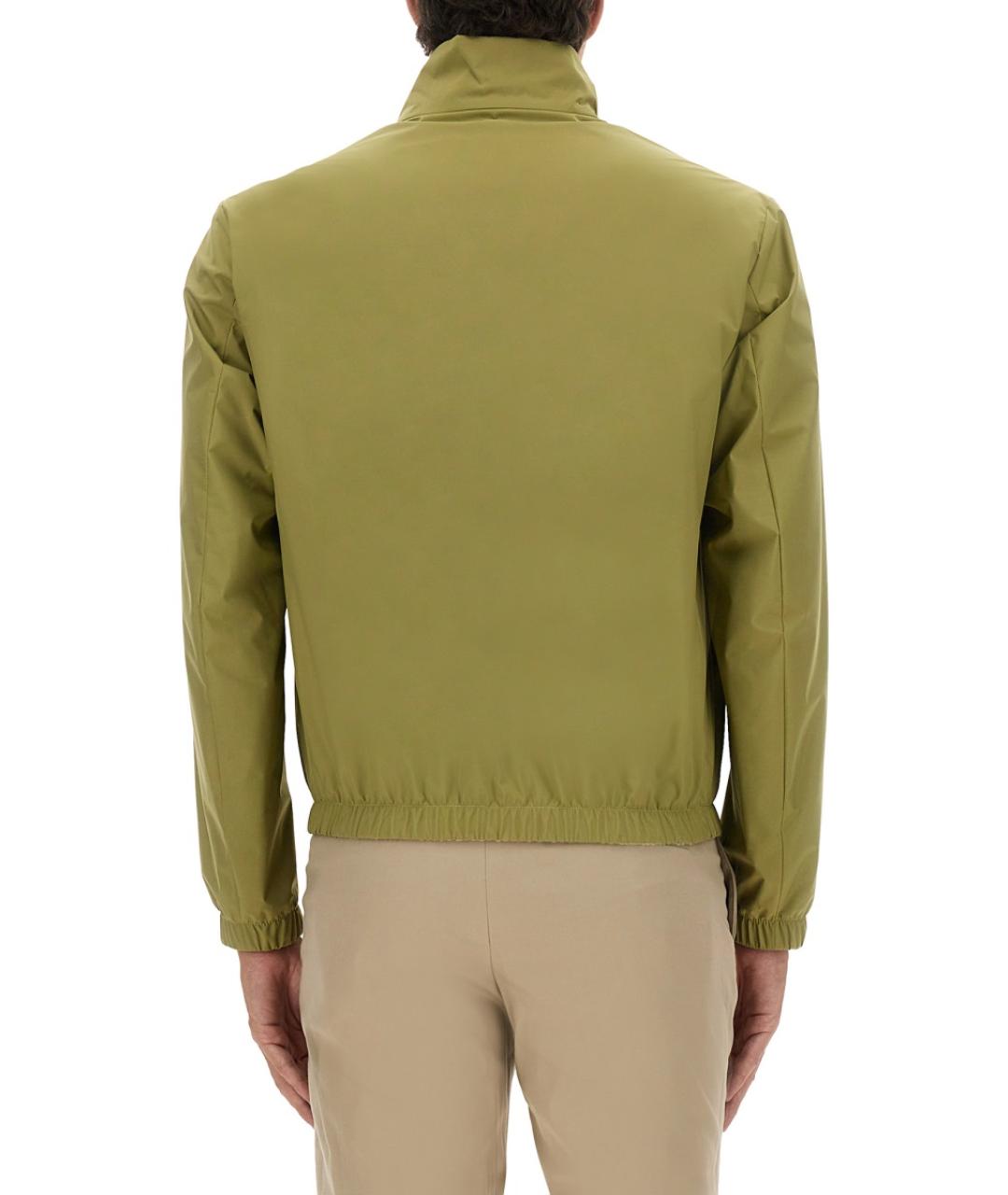 HUGO BOSS Зеленая полиэстеровая куртка, фото 3