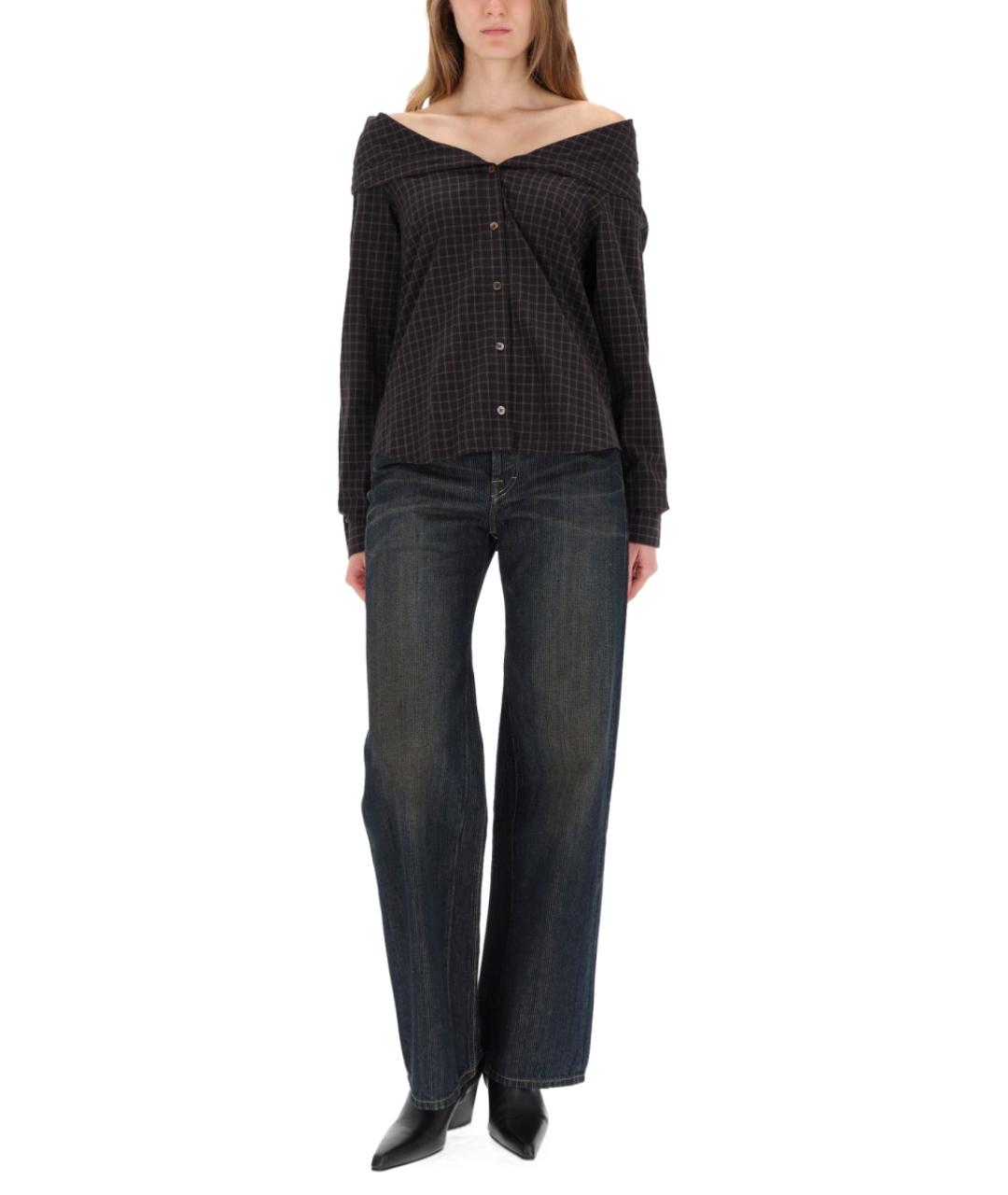 OUR LEGACY Черная хлопковая рубашка, фото 2