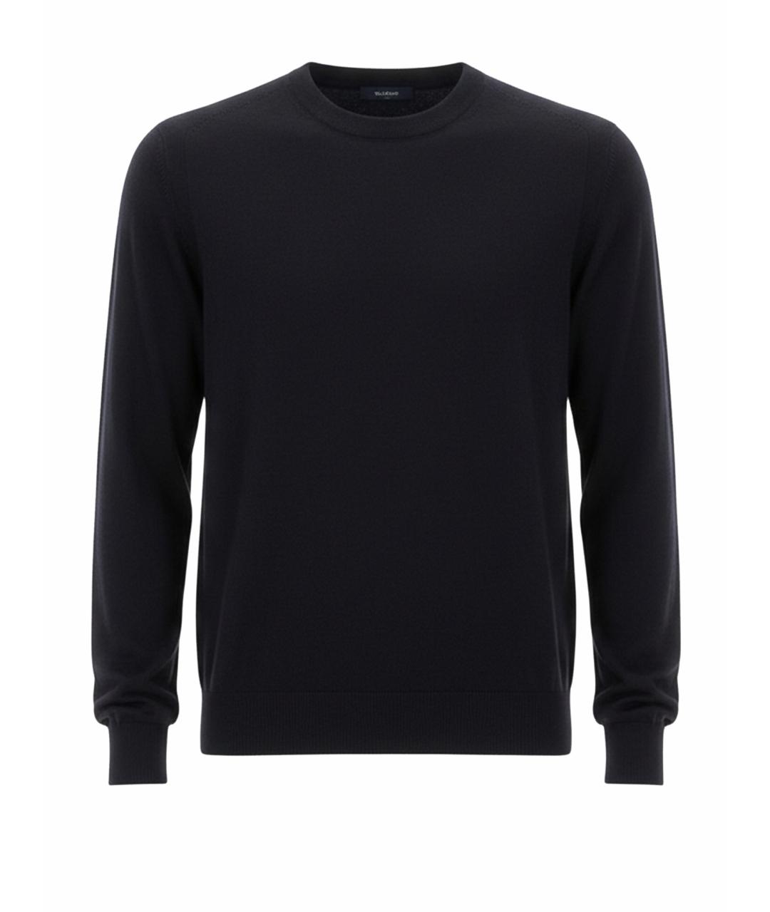 HUGO BOSS Синий шерстяной джемпер / свитер, фото 1