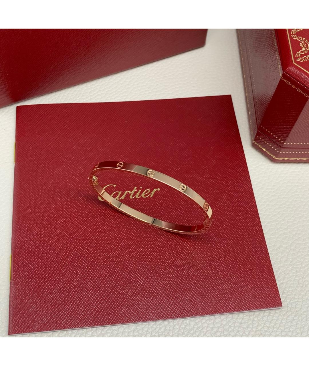 CARTIER Золотой браслет из розового золота, фото 5
