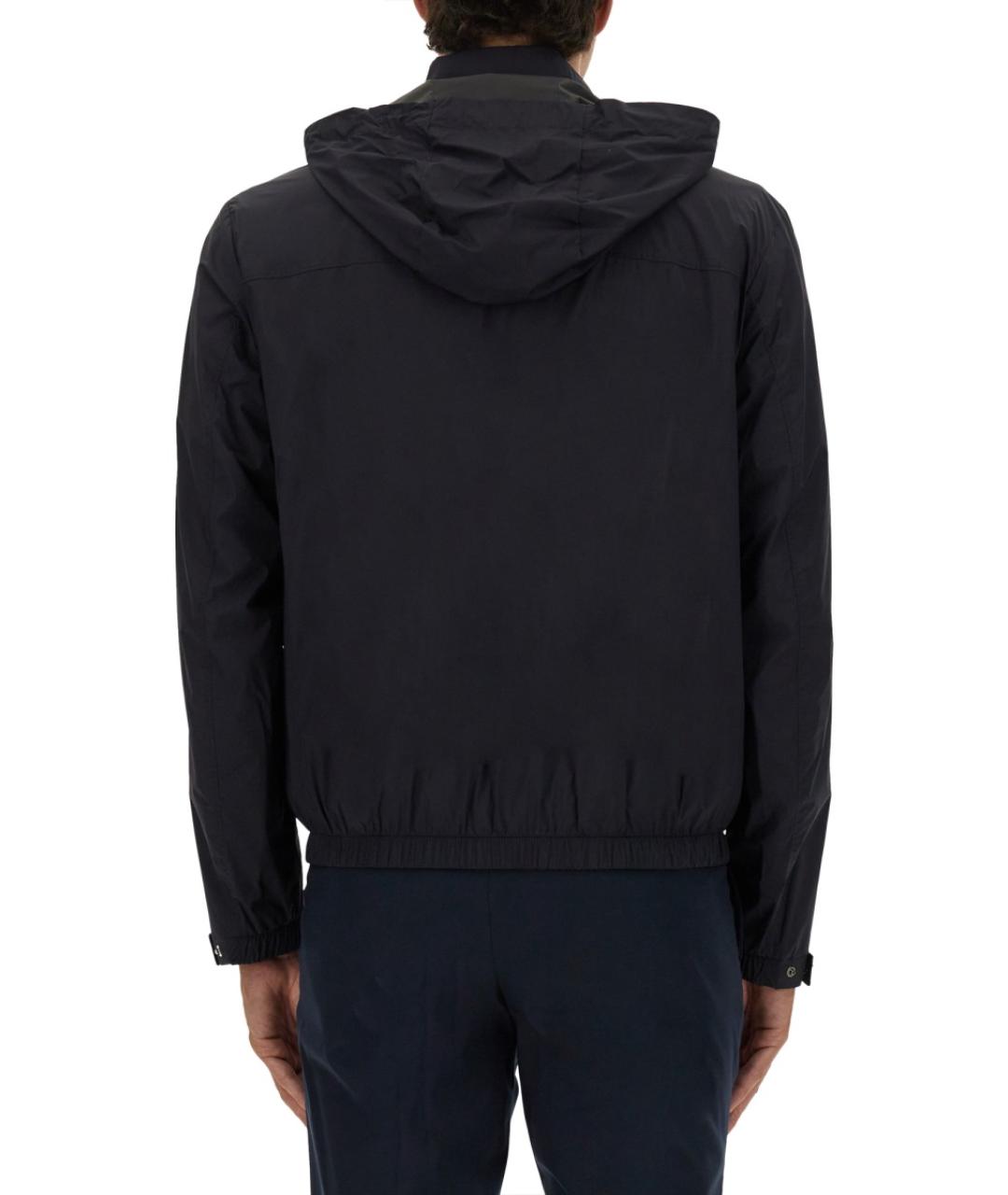 HUGO BOSS Синяя полиамидовая куртка, фото 3