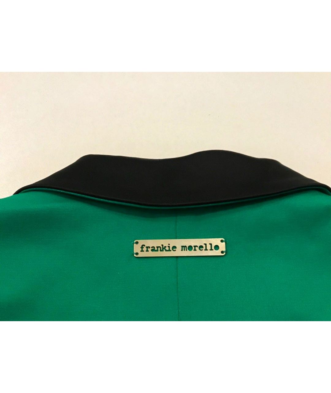 FRANKIE MORELLO Зеленый хлопковый жакет/пиджак, фото 5