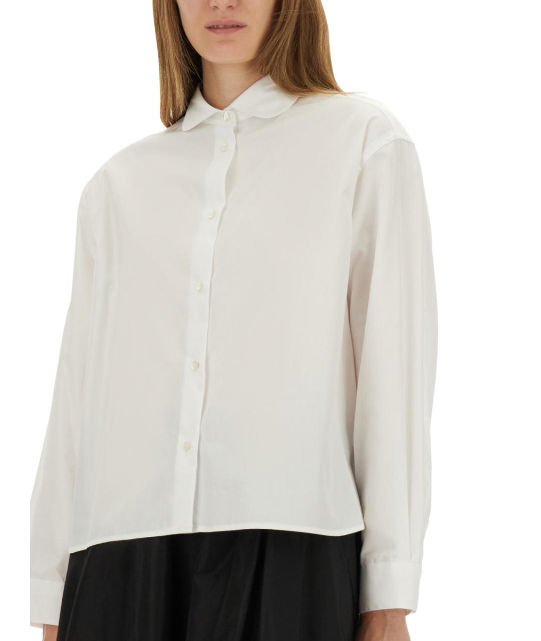 ASPESI Белая хлопковая рубашка, фото 4